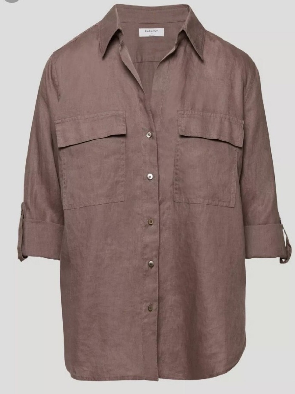 Babaton Utility Linen Shirt